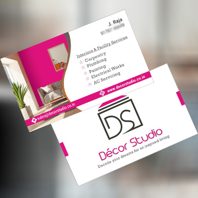 Visiting card printing in sriperumbudur